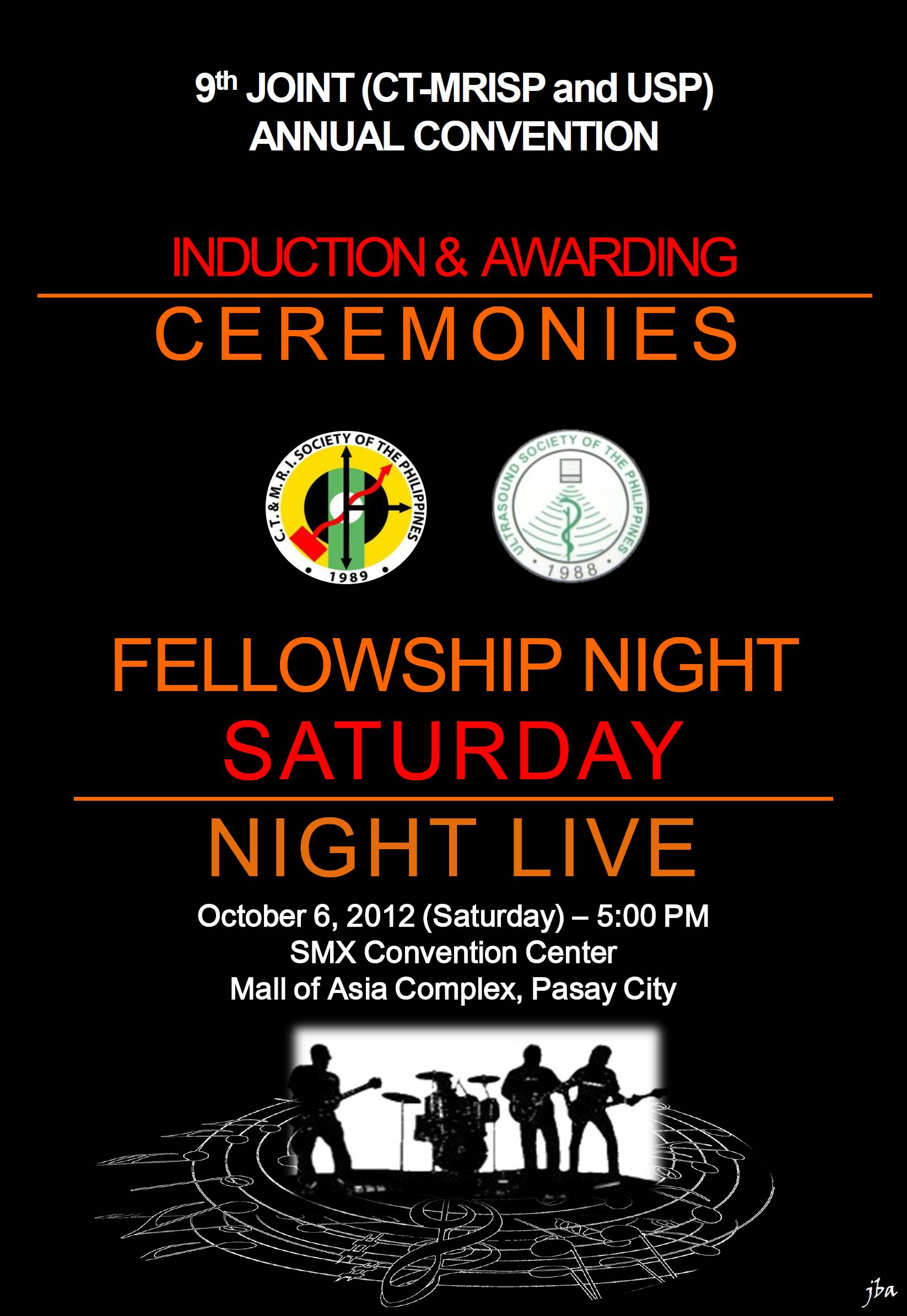 2012 Joint Induction and Fellowship Night